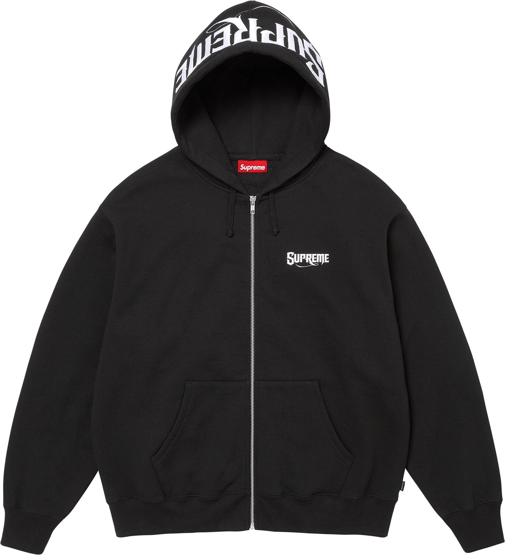 Mister Cartoon Zip Up Hooded Sweatshirt view 12